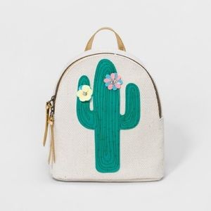 Small cactus backpack